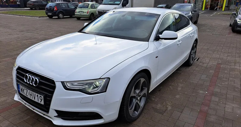 Audi A5 cena 59500 przebieg: 405000, rok produkcji 2013 z Łomianki małe 79